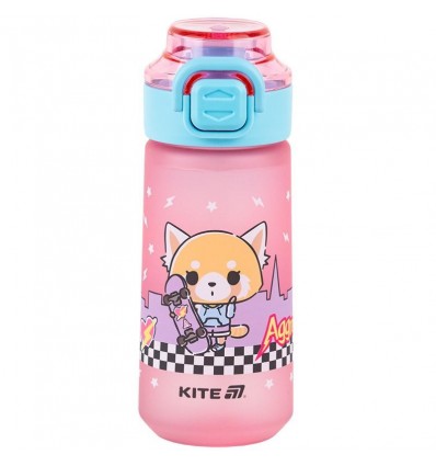 Пляшечка для води Kite Aggretsuko AR25-1213, 560 мл, рожева