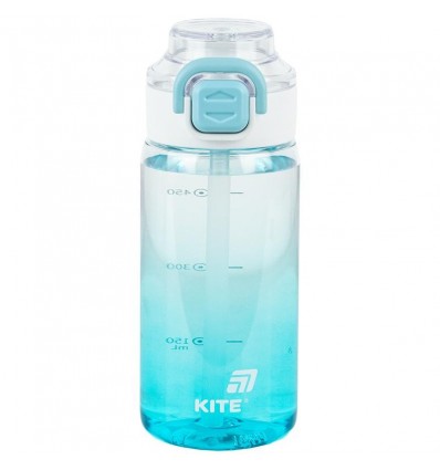 Пляшечка для води Kite K25-1212-2, 600 мл, блакитна