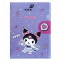 Папка-куточок з клапаном Kite Kuromi HK25-248-1, A4