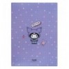 Папка-уголок с клапаном Kite Kuromi HK25-248-1, A4