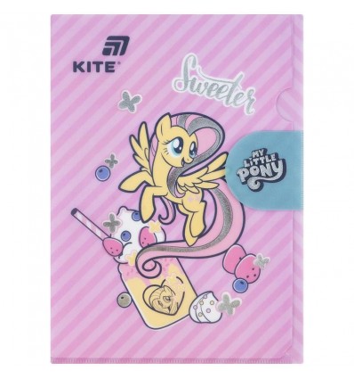 Папка-уголок с клапаном Kite My Little Pony LP25-248, A4