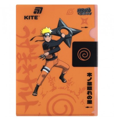 Папка-куточок з клапаном Kite Naruto NR25-248, A4