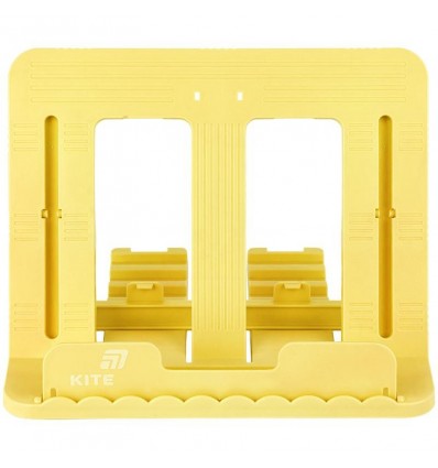 Подставка для книг Kite K25-330-5, пластиковая, желтая