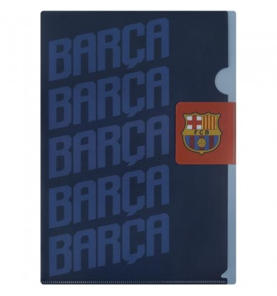 Папка-куточок з клапаном Kite FC Barcelona BC25-248, A4