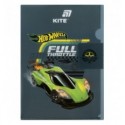 Папка-уголок с клапаном Kite Hot Wheels HW25-248-1, A4