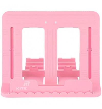 Подставка для книг Kite K25-330-4, пластиковая, розовая
