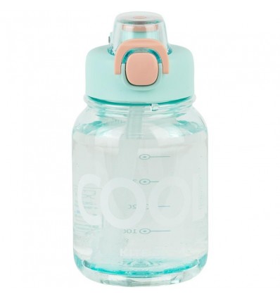 Бутылочка для воды Kite K25-1217-2, 700 мл, розовато-бирюзовая