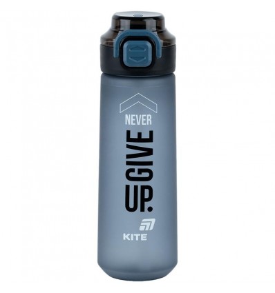 Бутылочка для воды Kite K25-1214-1, 760 мл, серая
