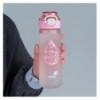 Бутылочка для воды Kite K25-1214-3, 760 мл, серо-розовая