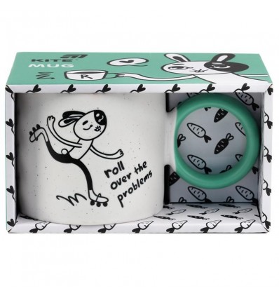 Чашка Kite Roller bunny K25-220-6, 370 мл