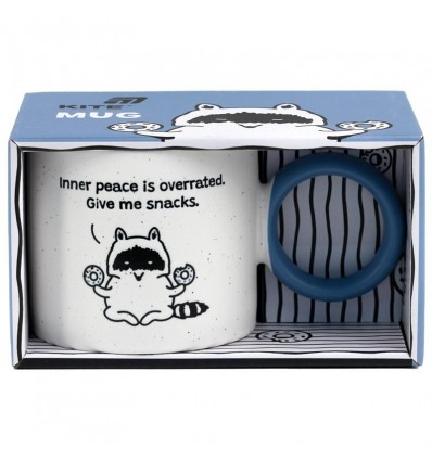 Чашка Kite Donut racoon K25-220-2, 370 мл