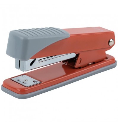 Степлер канцелярський №24/6 Axent Exakt-2 4925-28-A, металевий, 25 аркушів, Earth colors, кораловий