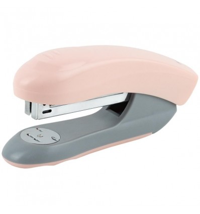 Степлер канцелярський №24/6 Axent Welle-2 4820-10-A, пластиковий, 20 аркушів, Pastelini, рожевий