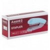 Степлер канцелярский №24/6 Axent Welle-2 4820-10-A, пластиковый, 20 листов, Pastelini, розовый