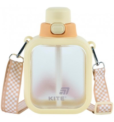 Пляшечка для води Kite K25-1237-1, 700 мл, жовта