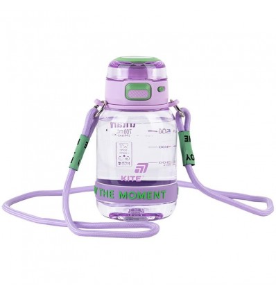 Пляшечка для води Kite K25-1218-1, 700 мл, лілово-зелена