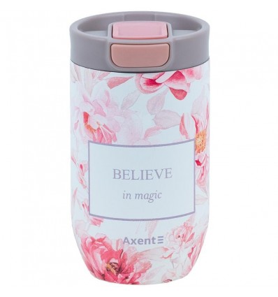 Термокружка Axent Peony Dreams, 8721-8-A-CC, 350 мл
