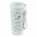 Термокружка Kite K25-1226-3, 550 мл, біла