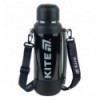 Термос Kite K25-1225-1, 1200 мл, чорний