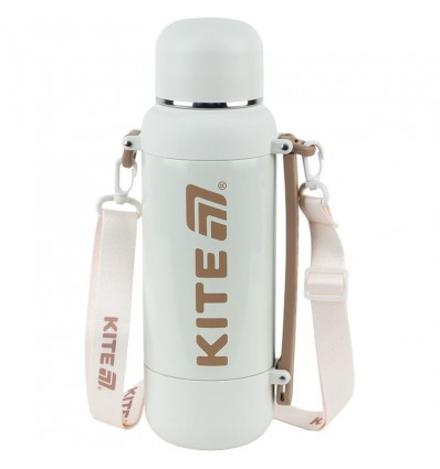 Термос Kite K25-1225-2, 1200 мл, бежевий