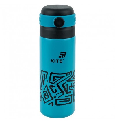 Термос Kite K25-1222-2, 500мл, темно-бірюзовий
