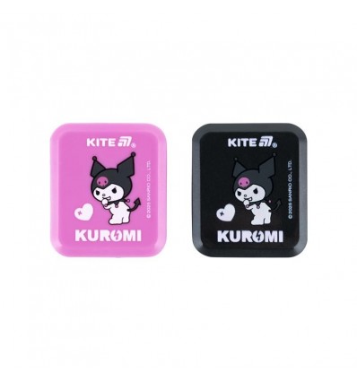 Точилка с контейнером прямоугольная Kite Kuromi HK25-116-2