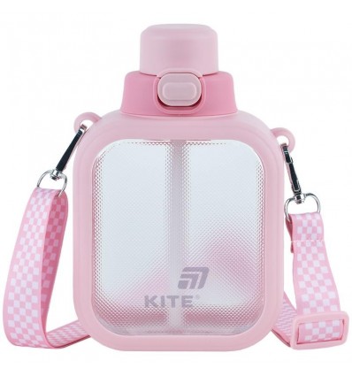 Пляшечка для води Kite K25-1237-3, 700 мл, рожева
