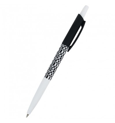 Ручка шариковая автоматическая Axent Distortion, AB1090-37-A, 0.5 мм, синяя