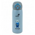 Термос с кнопкой Kite K25-1221-3, Hot style, 430 мл, серый