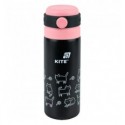 Термос Kite K25-1222-3, 500 мл, чорний