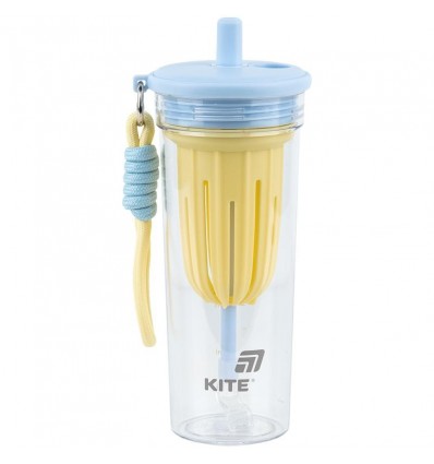 Стакан для води Kite K25-1219-3, 650 мл, жовто-блакитний