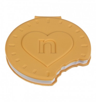 Блокнот COOKIE, 90х87мм, 80 арк., нелінований, ароматизована Soft touch обкладинка, KIDS Line, ZB.12