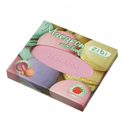 Блокнот MACARON, 90х90мм, 80 арк., нелінований, ароматизована Soft touch обкладинка, KIDS Line, ZB.1