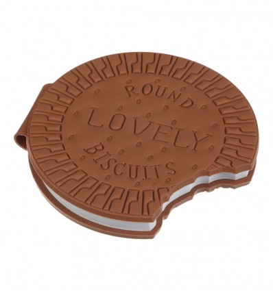 Блокнот BISCUIT, 90х90мм, 80 л., нелинированный, ароматизированный Soft touch обложка, KIDS Line, ZB