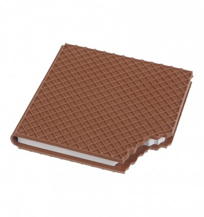 Блокнот WAFFLE, 90х90мм, 80 арк., нелінований, ароматизована Soft touch обкладинка, KIDS Line, ZB.12