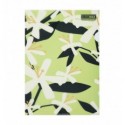 Папка-уголок А4, PLUMERIA ARABESKI, полупрозрачная, салатовая, BM.3854-15