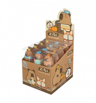 Гумка фігурка Funny Animals Capybara, ZB.5429