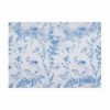 Папка-конверт А4 на кнопці, FERN ARABESKI, напівпрозора, блакитна, BM.3943-14