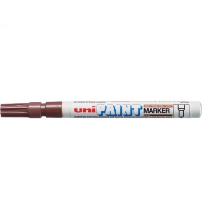 Маркер PAINT PX-21.Brown, 0.8-1.2мм, коричневий