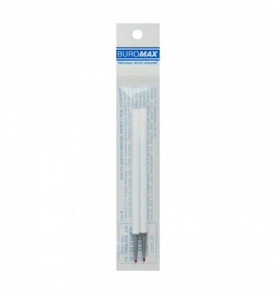 Комплект стрижнів для гелевої автоматичної ручки BLOSSOM BM.8007-01, 0.5 мм, синій, 2 шт