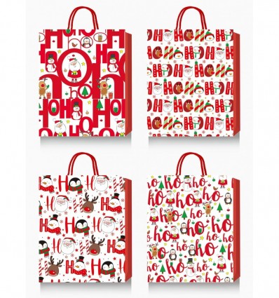 Пакет паперовий подарунковий, L:31х42х12см, тиснення фольгою BM.2000170, BM.2000170