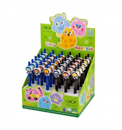 Ручка шариковая автоматическая, Space Team ZB.2108, 0,7 мм, синяя