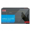 Рукавички нітрилові, нестерильні, чорні, 100штуп., розмір XL, PRO SERVICE, pr.17301411
