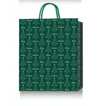 Пакет бумажный подарочный, М:26х32х10см, тиснение фольгой и конгревное тиснение BM.2000159, BM.20001