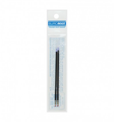 Комплект стержней для масляной ручки MILITARY BM.8006-02, 0,5 мм, черный, 2 шт.