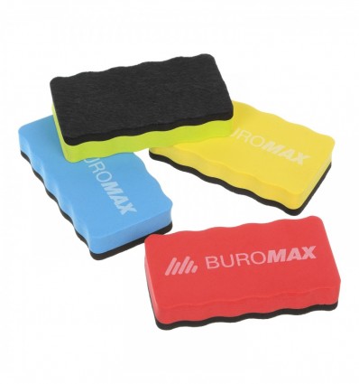 Губка для сухостиральных досок с магнитом BM.0074-99, ассорти