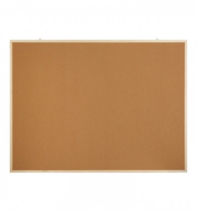 Дошка коркова, JOBMAX BM.0015, 90x120 см, дерев'яна рамка