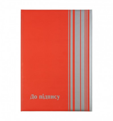 Папка "До підпису" BM.3570-05, А4+, поліграфія, червона