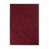 Папка без тиснення BM.3573-13, А4+, балакрон, бордо