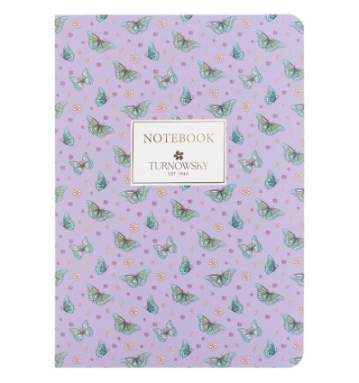 Книга записная Axent Morning Dew 1 8700-23-A-TR, A5, 80 листов, клетка